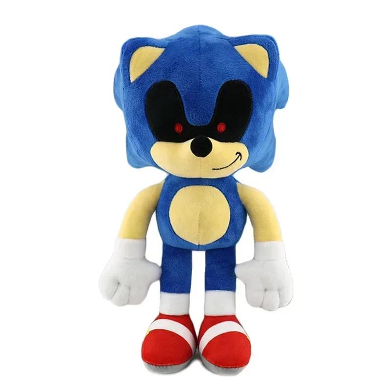 - New Machine Metal Sonic Plush Toy Doll children's toy doll 30cm soft plush toy high quality with knuckles and birthday Gift