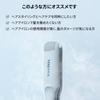 VODANA Moisture Steam Flat Iron Genuine Specification Straight Iron Shiny Hair Korean Style Hair Minimized Damage Blue [Japanese Product] [Japanese