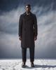 Herren Wollmantel im britischen Stil, zweireihig, mittellang - Herbst/Winter Kollektion