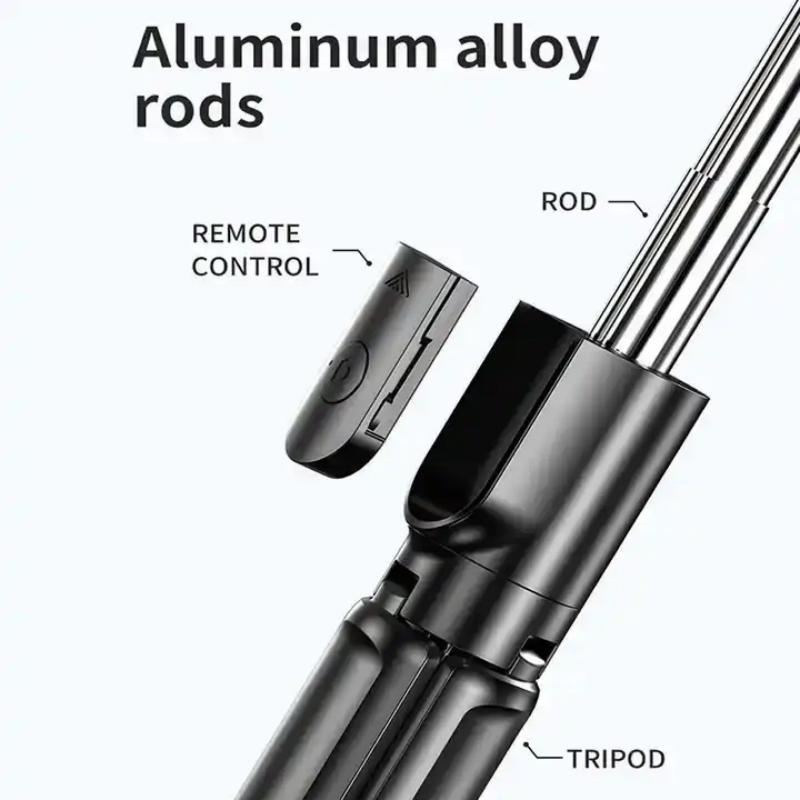 Selfie Stick Tripod S03 Extendable Stick Mini Tripod With Detachable Remote For Smart Phones Selfie Phone Holder for iPhone IOS Android