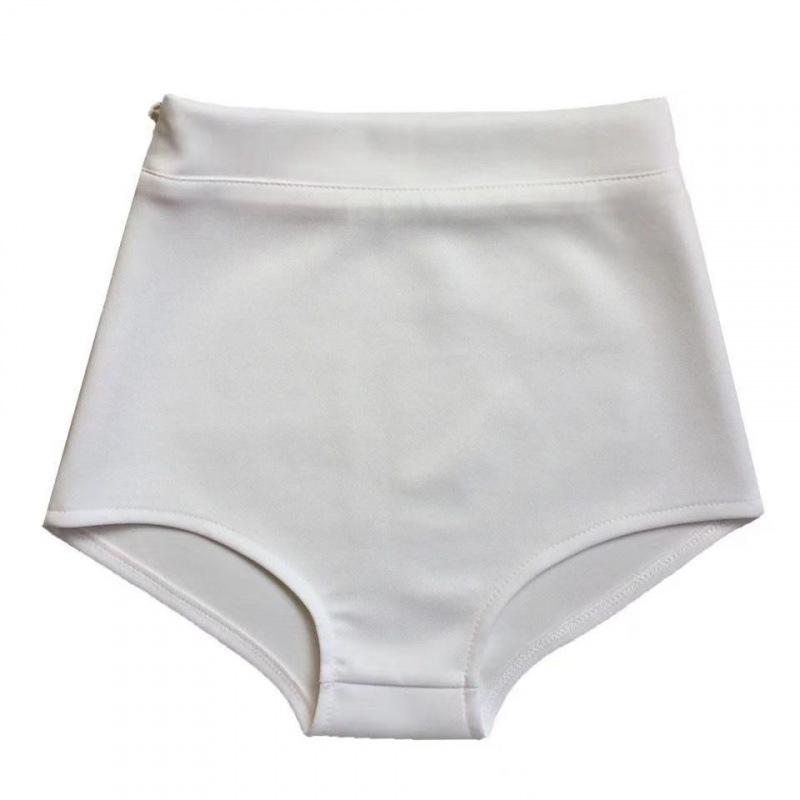 

Women s High Waist Black Elastic Shorts - Versatile Summer Hot Pants S (75-85 lbs) белый
