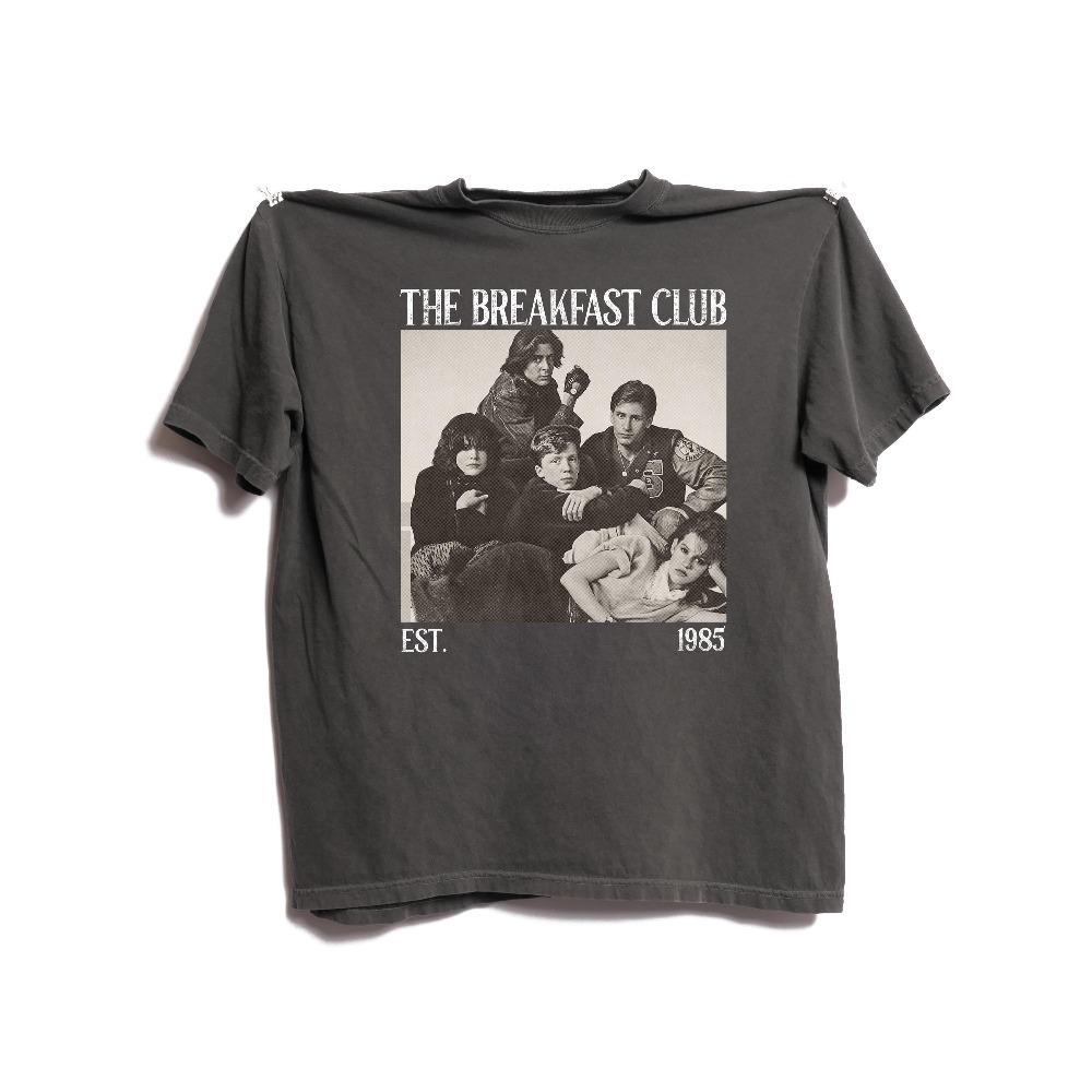 The Breakfast Club Movie Shirt Comfort Colors Tshirt Retro Film Summer Unisexs And Unisexs Loose And Breathable Tshirt Top M