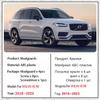 MudFlaps For Volvo XC90 Accessories 2023 2022    2018~2016 MK2 Front Mud Flaps Fender Mud Guard Splash Car Mudguards