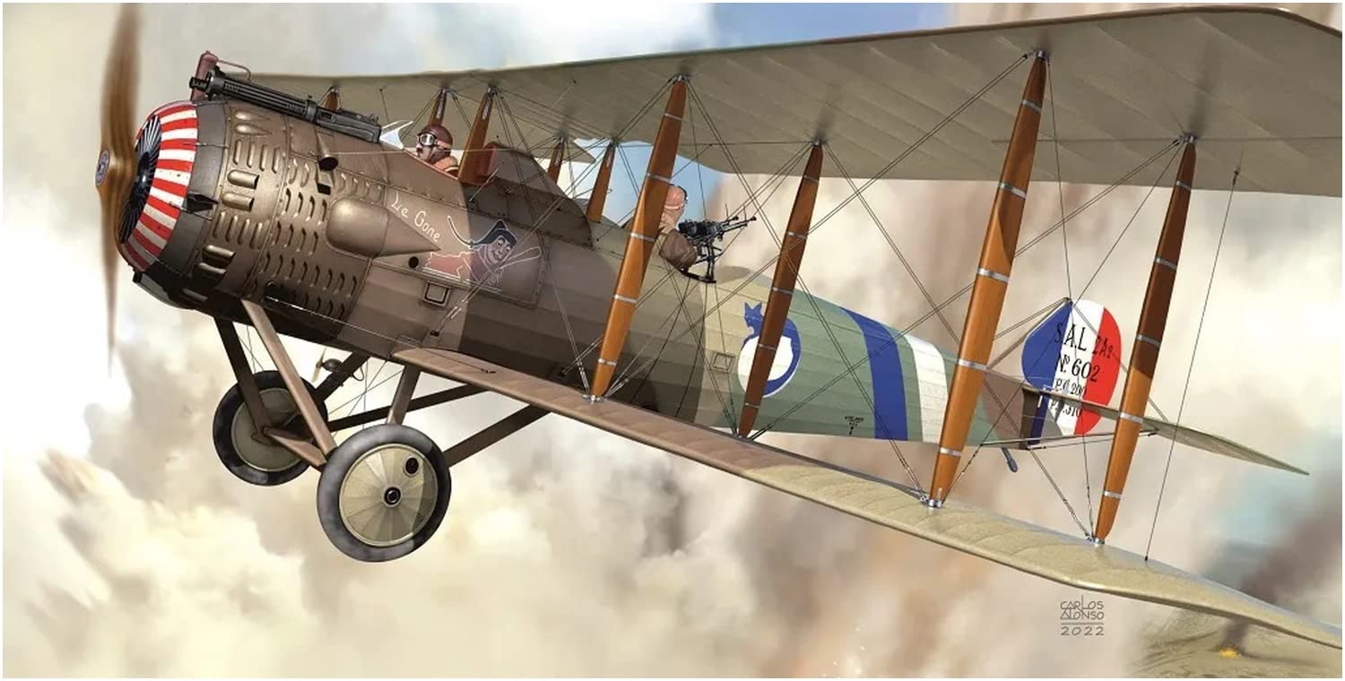 

KP Model French Air Force Salmson Plastic Model KPM0333 1/72 Sal.2A2