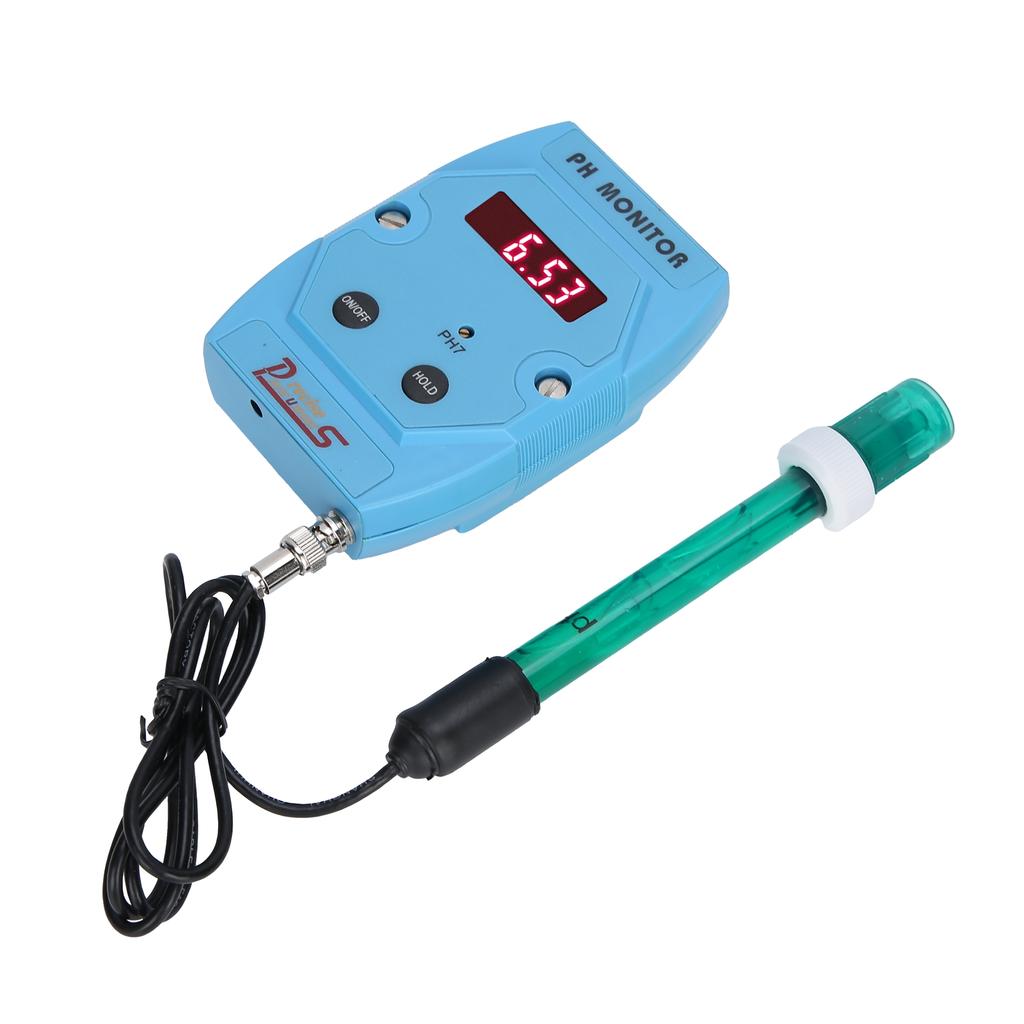 PH-025N On Line Digital PH Monitor Meter Wall Mounted Water Quality Tester   50Hz 19mA