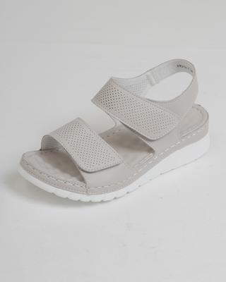 Sandals with a Soft Insole SUNY LIANA 2121 36 Mink Leather