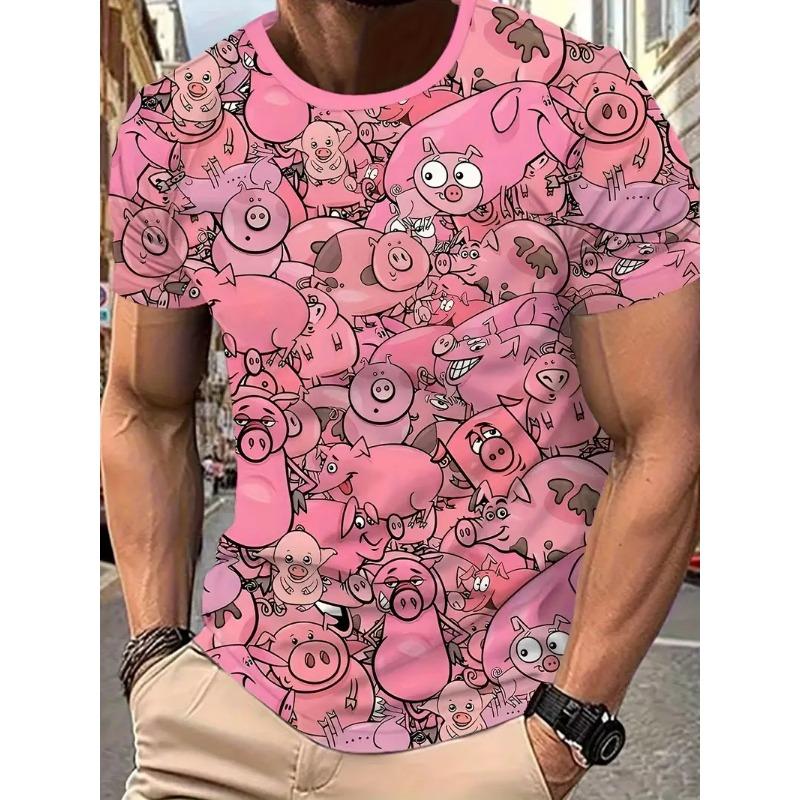 Men s Spring and Summer Casual T-Shirts S