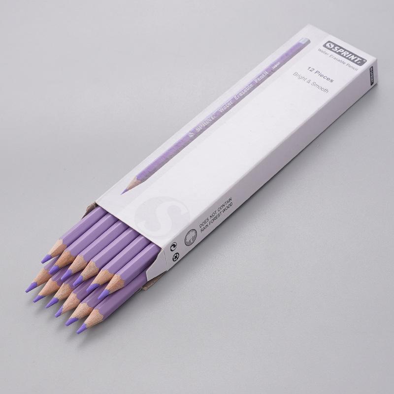 12Pcs Tailor Chalk Pencils, Water Washable Fabric Marking Pencils Red Blue White Multicolor Sewing Mark Pen