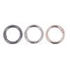 1Pc 25Mm Open Spring Ring Buckle Keyring Key Chains Openable Round Carabiner Buckle Key Rings For Bag Jewelry Finings