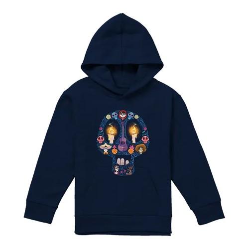 Coco Childrens/Kids Day Of The Dead Skull Ernesto Miguel Hector Hoodie