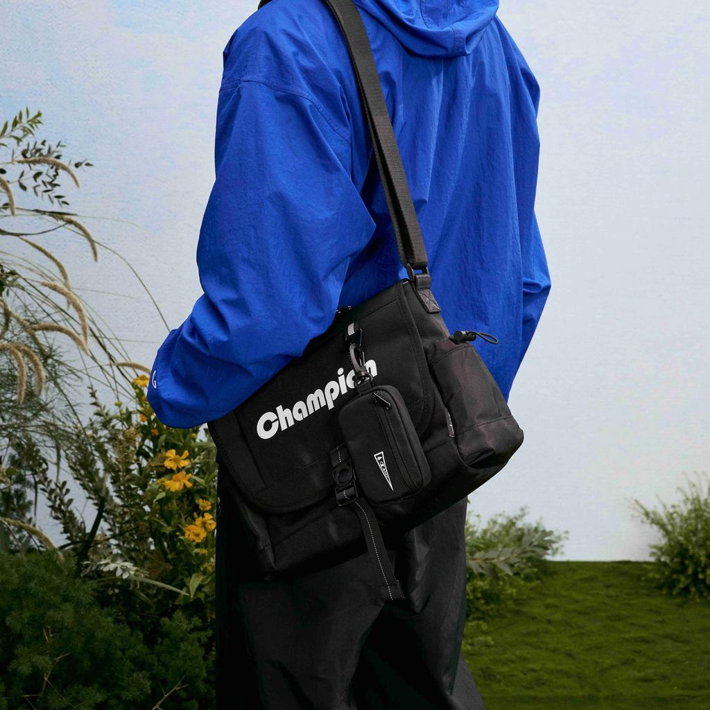 New Champion Fabric Shoulder Bag Unisex Multicolor U5AACPU45-1