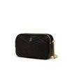 Black Carlisle Embossed Leather Gold Dd Double Zipper Crossbody Bag Dcwa6f2