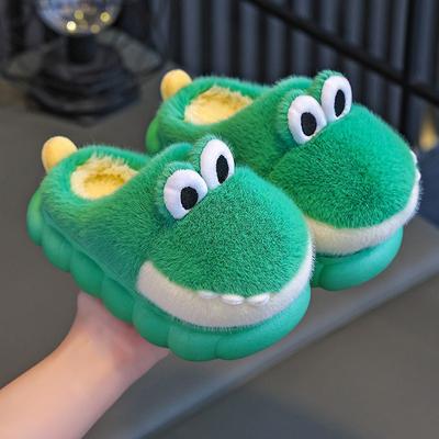 Children's Cotton Slippers   Winter Indoor Bottom Plush