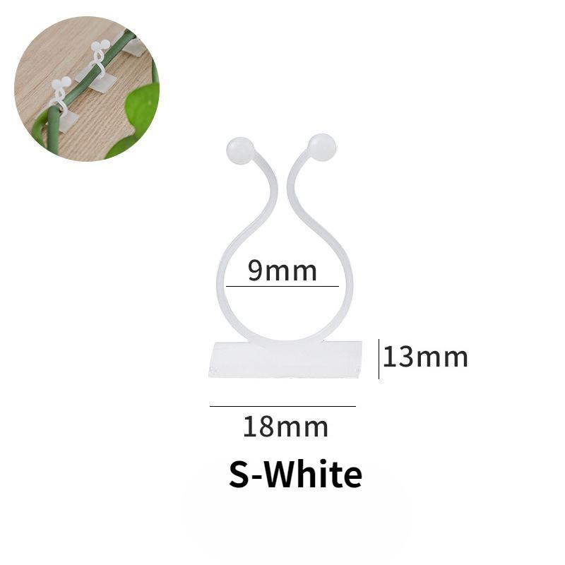 10 bucăți cleme de fixare pentru perete pentru cățărare pentru plante. Cârlige de cataramă de viță de vie autoadezive.