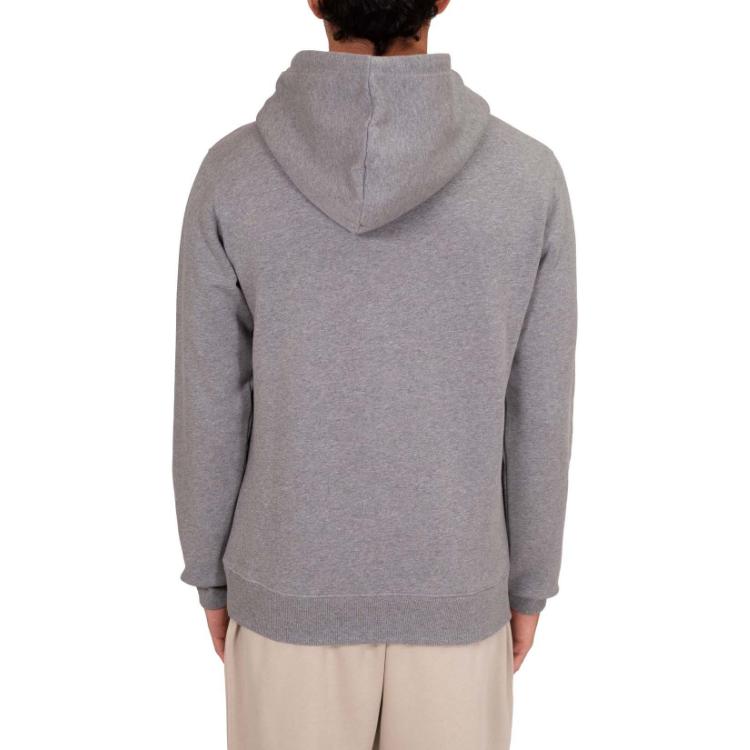 Calvin Klein Letter Print Hooded Long Sleeve Sweatshirt Men sweatshirt Gray J30J320934-P2D
