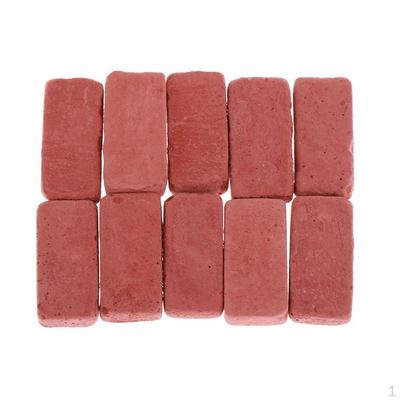 10x Micro Landscape Decor Fairy Garden Terrarium FLowerpot Statue Red