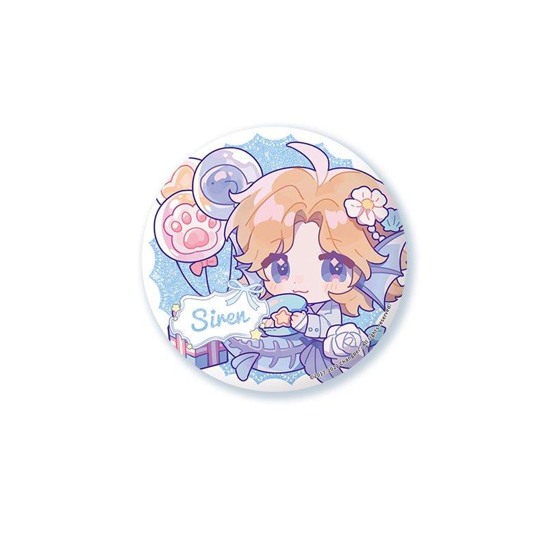 The Falling Merman | Valentine s Day Chibi  Badge Set hot  Valentine s Day