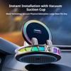 Elektrischer Auto-Klemmhalter für Handy 360° Drehung Auto-Handy-Ladegerät-Halter Auto-Armaturenbrett