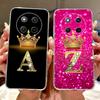 Für Honor Magic7 Lite Hülle BRP-NX1 Stilvolle Krone Buchstaben Abdeckung Weiches Silikon Schlanke Handyhülle Für Honor Magic 7 Lite Fundas Coque