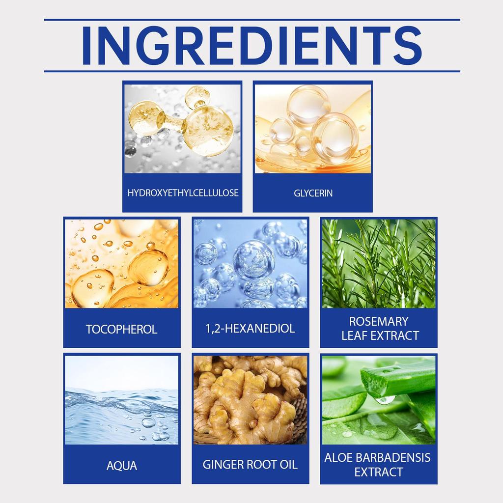 Hoegoa Haar-Roll-On-Essenz zur Kopfhautnährung und Haarfollikelpflege 25 ml