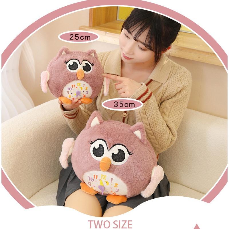 Niedliches Eulen-Plüschtier Kurzplüsch Stofftier