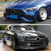 Para Mercedes Benz W206 Clase C Línea AMG 2022-2025 C200 C300 C400 Coche Parachoques Delantero Labio Divisor Spoiler Difusor Kit de Carrocería