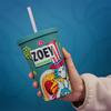 Kpop Demon Hunters Officially Licensed Straw Cup Large Capacity Stylish Leak-Proof Drinkware Birthday Chrismas Gift 1PC PVC Kid Friendly Entertaining