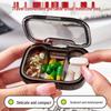 Compact Daily Pill Organizer with Sealed Compartments