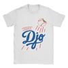 Djo Apple TShirt Summer Pure Cotton TShirts For Unisexs Trendy Cool Custom Logo Tee Shirt Short Sleeve Vintage Tees