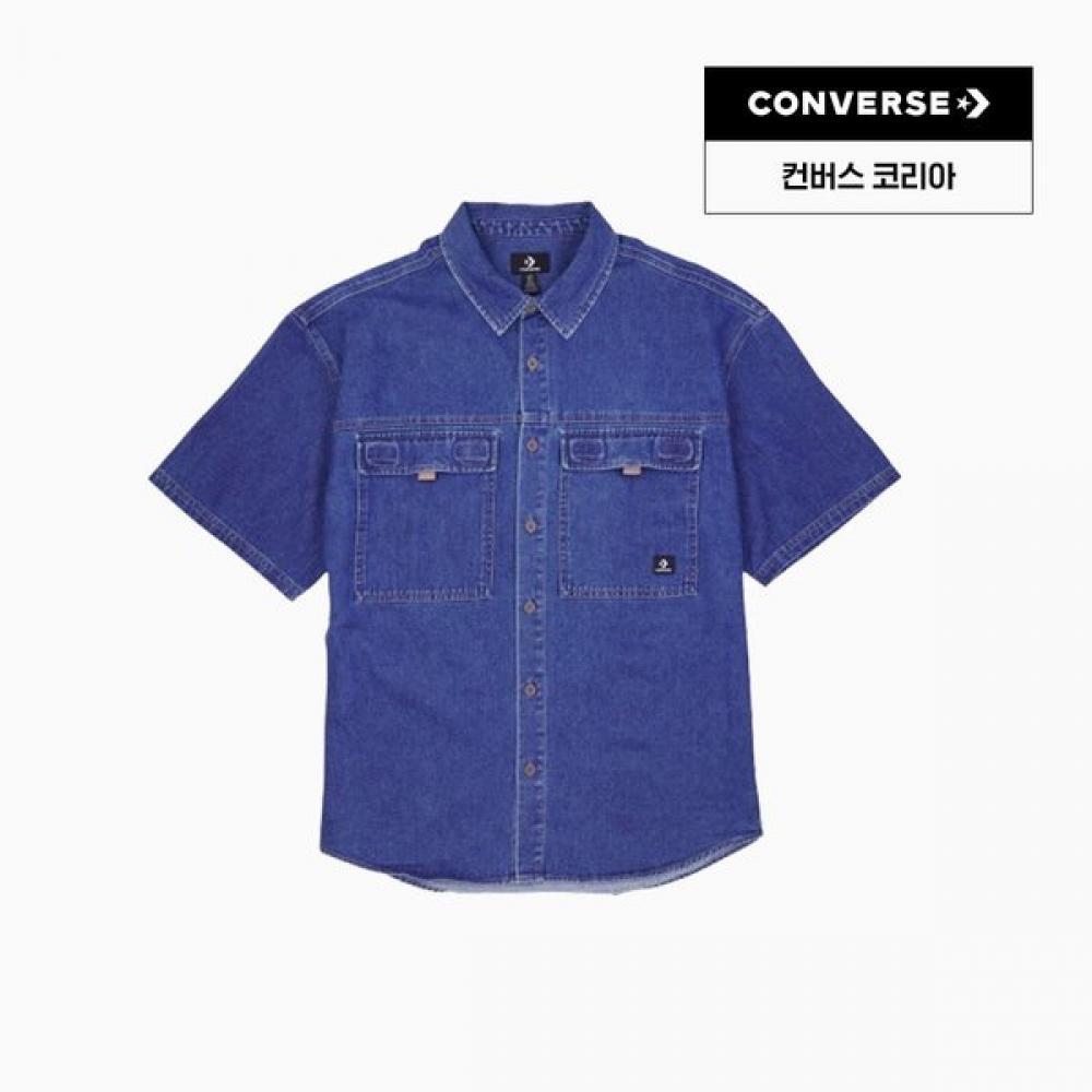 

Converse Denim Utility Shirt Med Light Indigo 10028349 A01 90