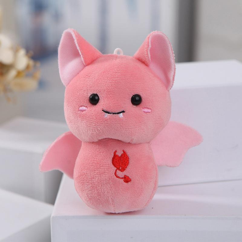 Cute Little Bat Keychain Doll Cute Cartoon Plush Toy Doll Pendant Bag Hanging Ornaments Desktop Doll Ornaments Car Pendant