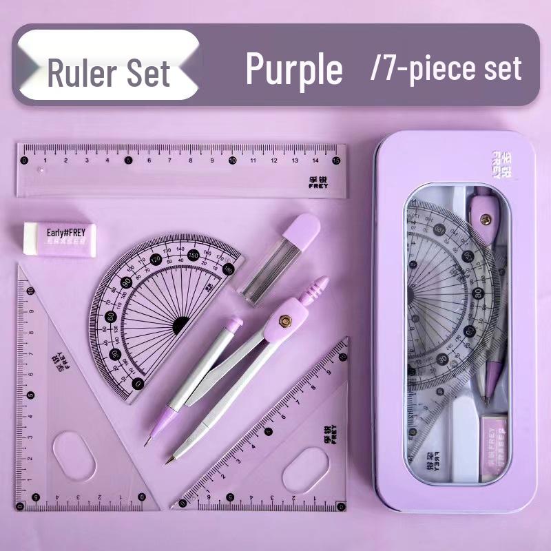 Math Compass Set for Primary  Secondary Students - Painting, Drafting, Teaching Aids 15cm