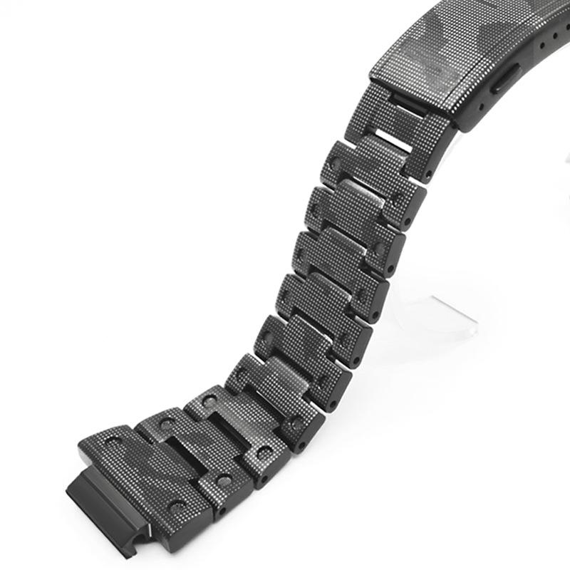 Stainless Steel Replacement Case & Band for Casio G-Shock DW-5600/GW-M5610 Men's Watch