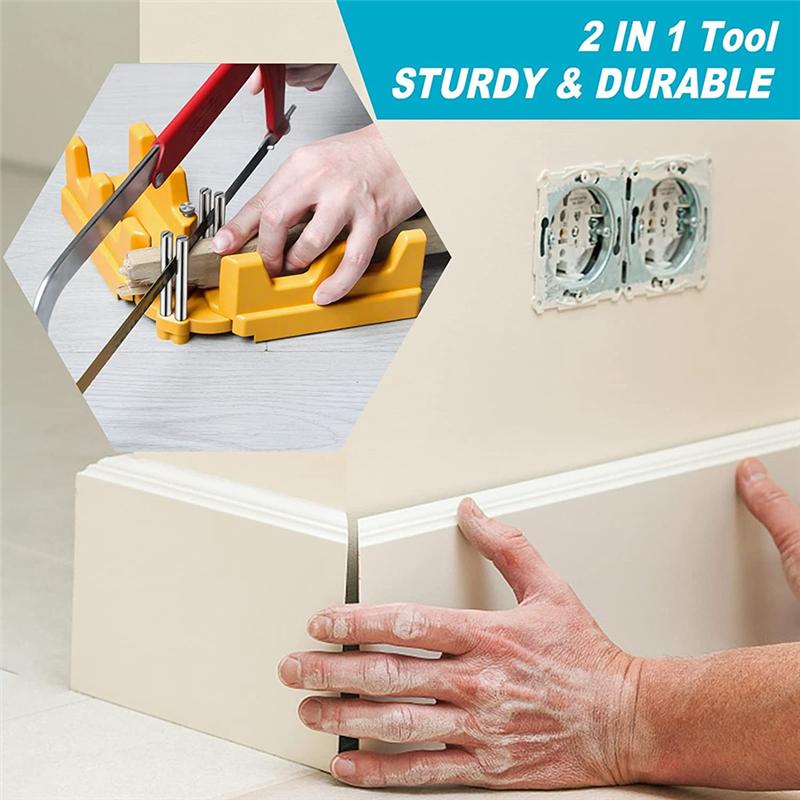 2025 Trend Mitre Measuring Cutting Clamp Measuring And Sawing Mitre Angles Cutting Tool For Miter Saw Protractor