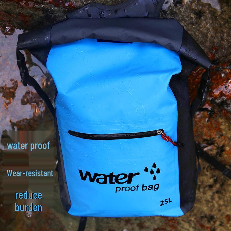 Sac étanche d'extérieur pour plage et natation - Sac à dos seau de rafting en PVC