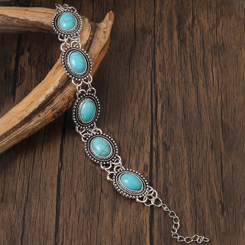Fashion Acrylic Women's Bracelet Ethnic Style Buddha Bead Bracelet Women's Acrylic Bracelet Jewelry