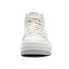Li Ning Tianji HI Slip Resistant Cushioning Abrasion Resistant Mid top Skateboard Shoes Women's White Gray AGCV340-3