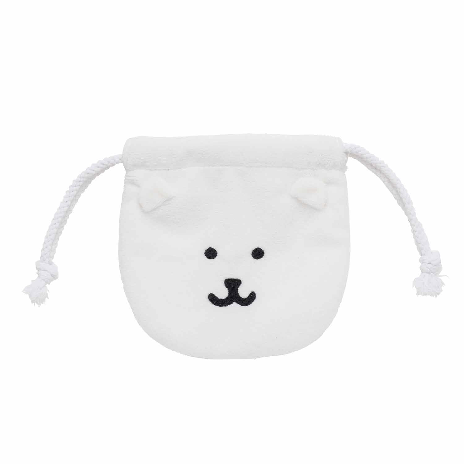 

Nagano Characters Plush Toy Lottery 4th Mini Face Drawstring Bag Nagano Bear Prize