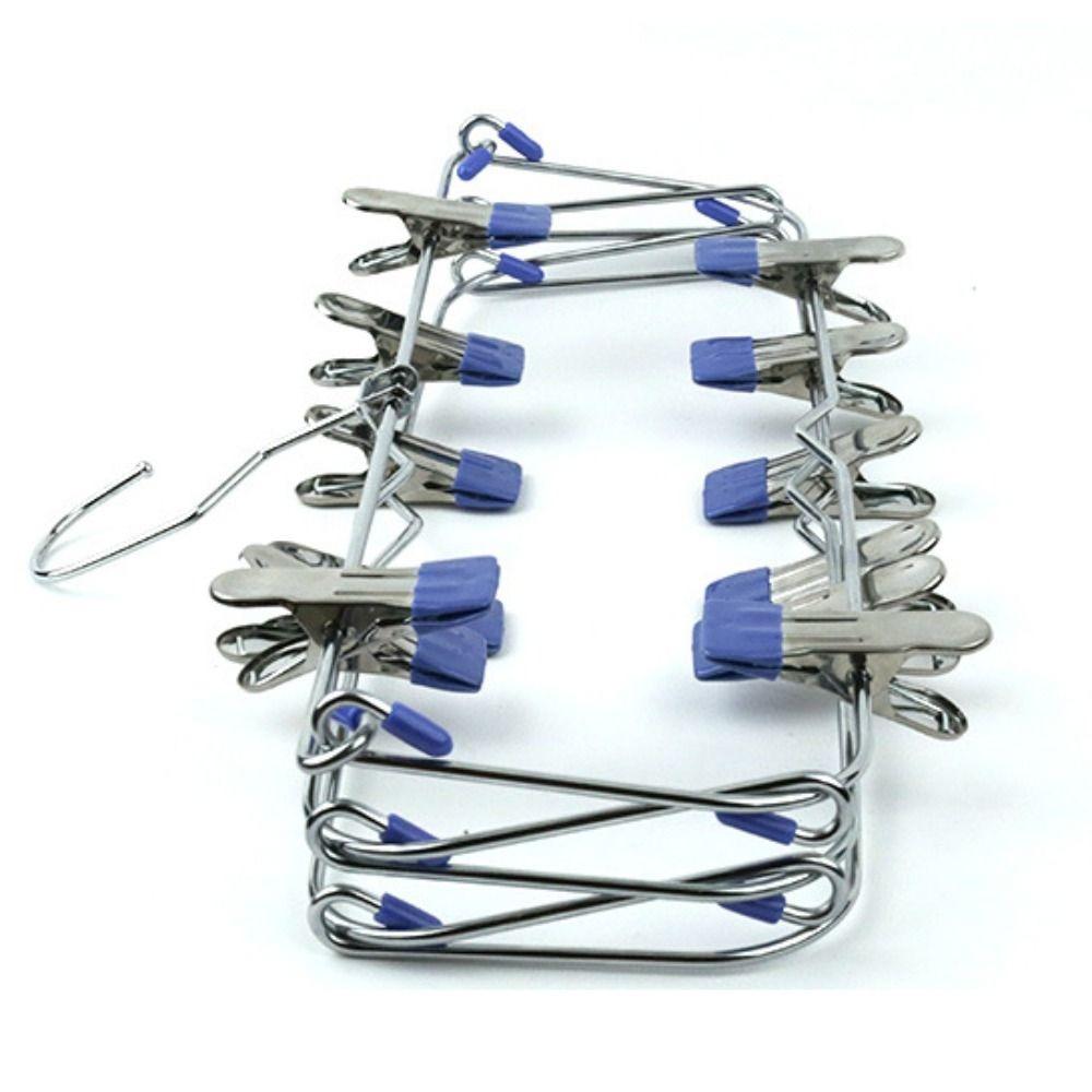 Faltbare Kleiderbügel Platzsparend Hosenhalter Neu Metall Kleiderständer Kleideraufbewahrung