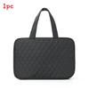 Polyester Travel Toiletry Organizer With Multiple Compartments For Packing Convenience
