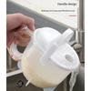 Rice Strainer with Handle  Rice Wash Strainer Bowl with Lid Convenient Multifunctional Kitchen Items for Grain Beans