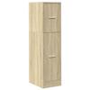 VidaXL Armoire d'apothicaire chêne sonoma 30x41x118 cm bois ingénierie, coffre d'apothicaire, meuble d'apothicaire, coffre à 855162