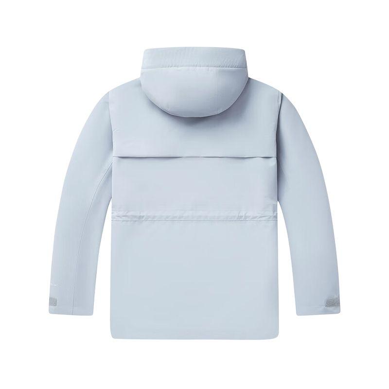 Columbia Silver City Waterproof Windproof Breathable Hooded Long Sleeve Jacket Women jackets Light-Blue XR5295-031