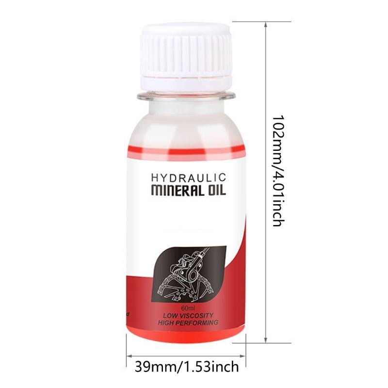 60ML Bicycles Mineral Oil Practical Light Weight Mountain Bikes Hydraulic Disc Brake Mineral Oil Fluid Bike Accessories