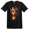 Kendrick Lamar Crowned Portrait Hip Hop T Shirt American Rapper Tee