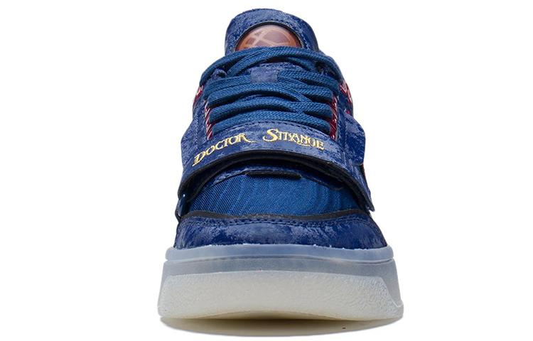 Li Ning Rookie Cushioning Slip Resistant Abrasion Resistant Low Top Vintage Basketball Shoes Women's Navy ABCS050-11