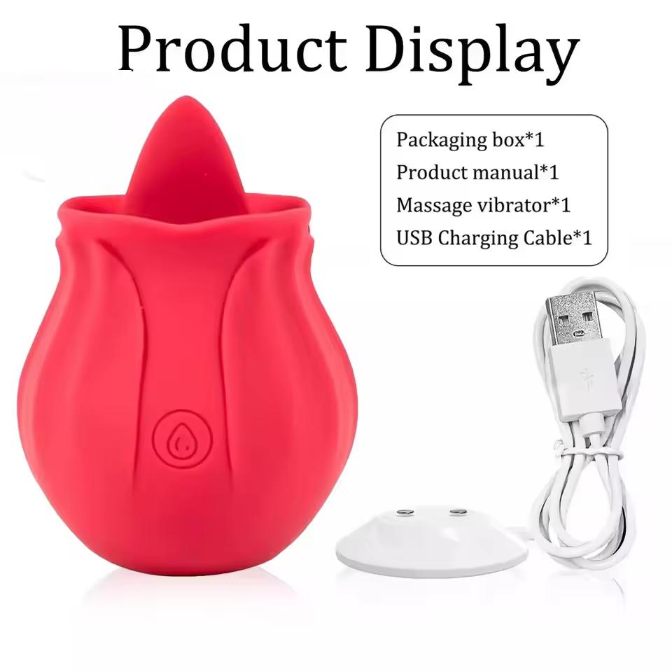 Licking Vibrator For Women Powerful Tongue Clitoris Stimulator Swing Oral Gspot Nipples Massager Masturbator Sex Toy Adult Goods