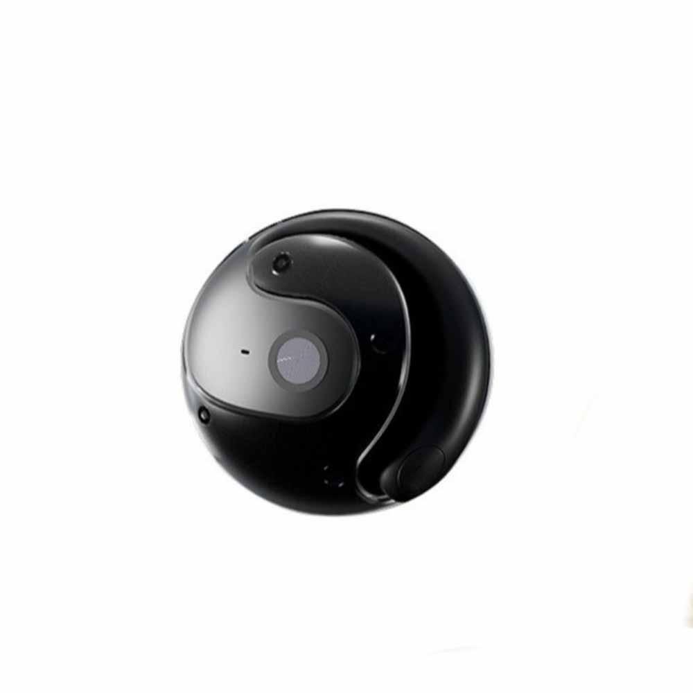 Waterproof Ear Hanging Headphone HIFI Stereo Wireless Bluetooth Earphone  Business Travel Learning