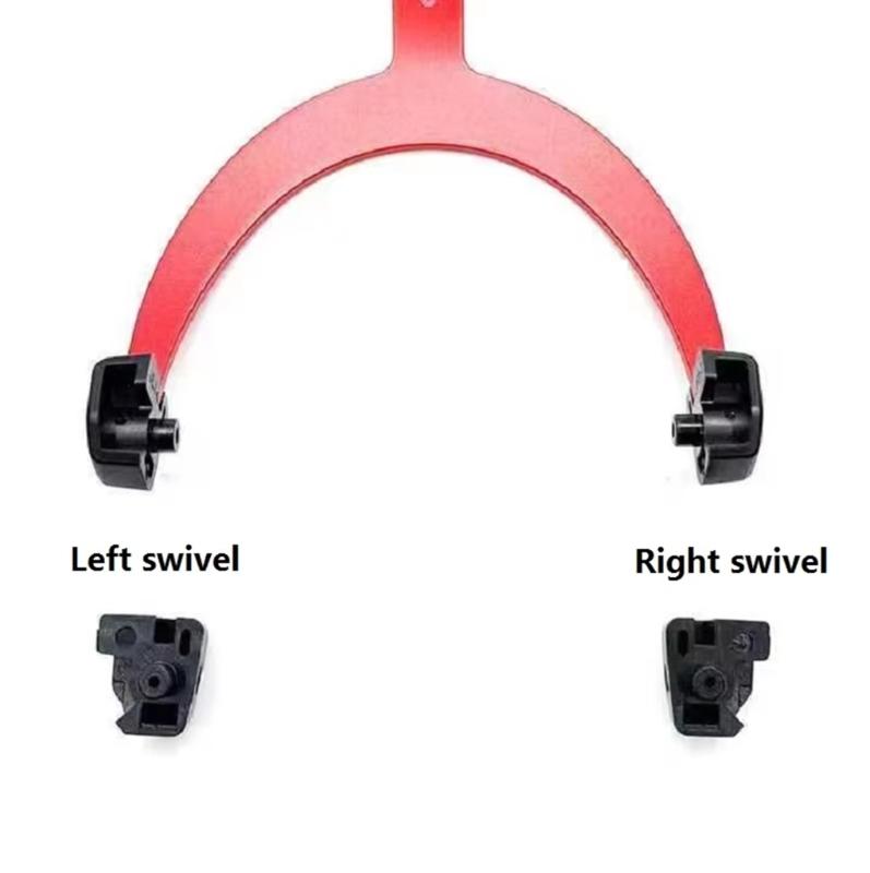 2Pcs Flexible Rotation Axles For Could II Headphones Featuring Tool Less Mounting  Enhances Compatibility