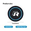 2026 Hot Sticker 2pcs Silica Gel Car Coaster Water Cup Holder Anti Slip Pad Mat For Volkswagen VW Tiguan CC Jetta Polo Golf 4 5